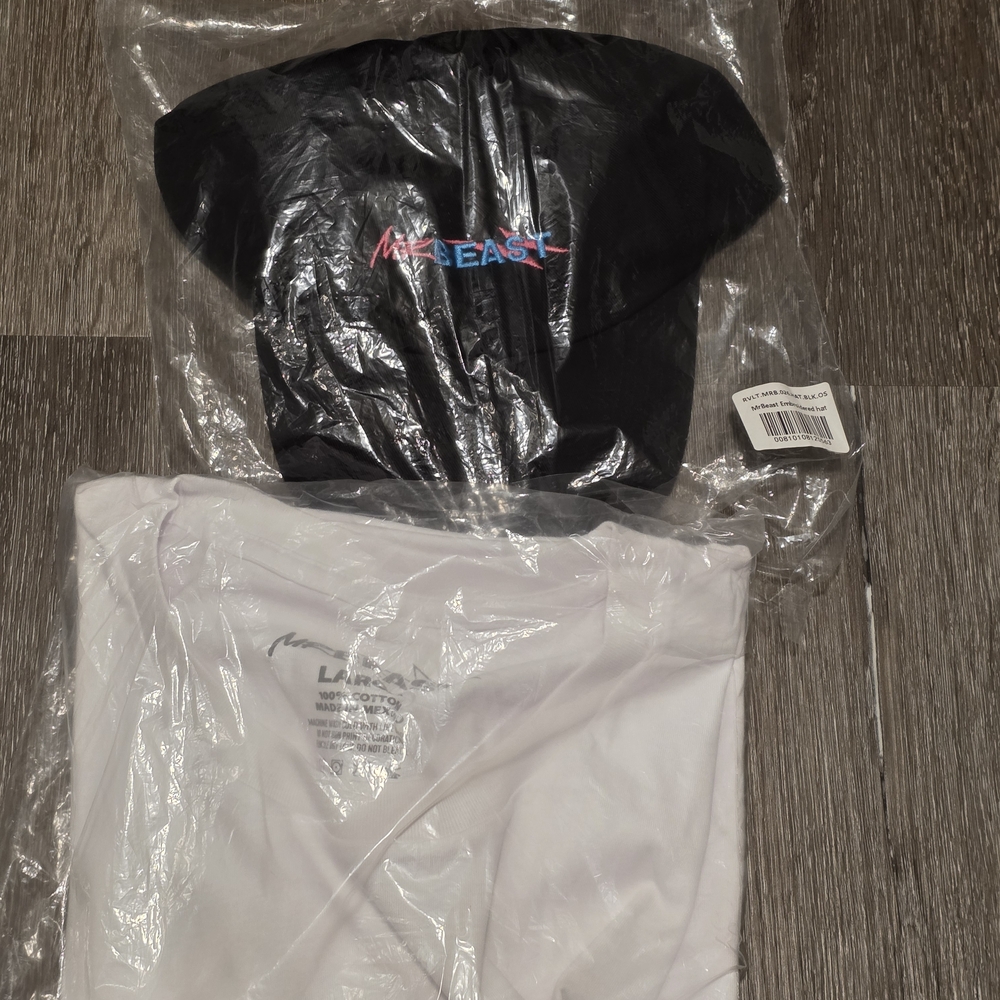 MrBeast T-Shirt/Hat Bundle